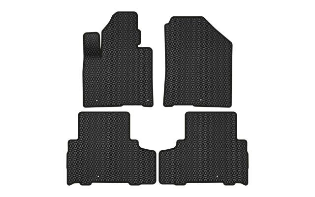 EVAtech KI32619PVC4RBB Floor mats for Kia Sorento Prime (2014-2020), black KI32619PVC4RBB