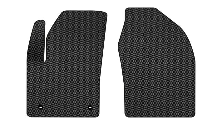 EVAtech TY52919AV2TL2RBB Floor mats for Toyota C-HR (2016-), black TY52919AV2TL2RBB