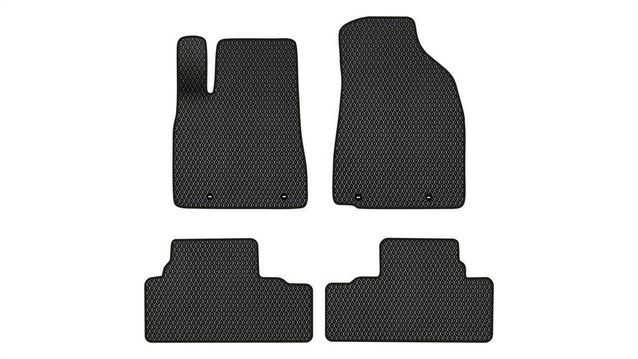 EVAtech LS22127PVC4TL4RBB Floor mats for Lexus RX (2009-2015), black LS22127PVC4TL4RBB