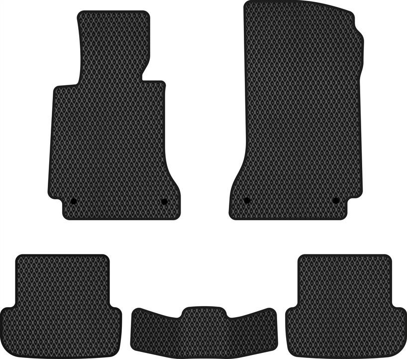 EVAtech MB31720CB5MS4RBB Floor mats for Mercedes E-Class (2009-2016), black MB31720CB5MS4RBB
