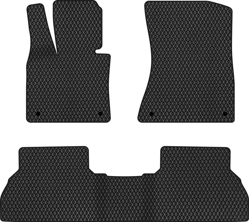 EVAtech BM32360Z3RBB Floor mats for BMW X5 (2006-2013), black BM32360Z3RBB