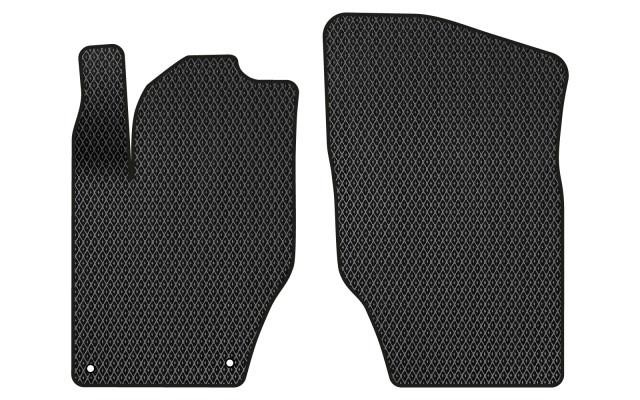 EVAtech CN1556A2CP2RBB Floor mats for Citroen C4 (2010-2018), black CN1556A2CP2RBB