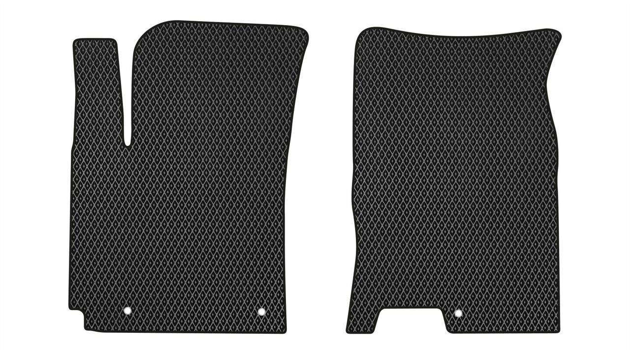 EVAtech HY52518A2LA3RBB Floor mats for Hyundai Kona (2017-), black HY52518A2LA3RBB