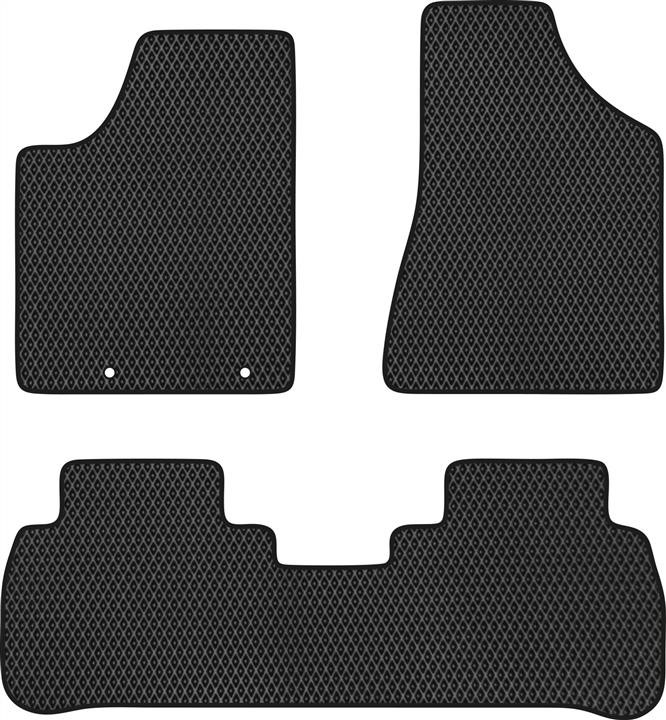EVAtech NS21692ZG3LP2RBB Floor mats for Nissan Murano (2002-2008), black NS21692ZG3LP2RBB