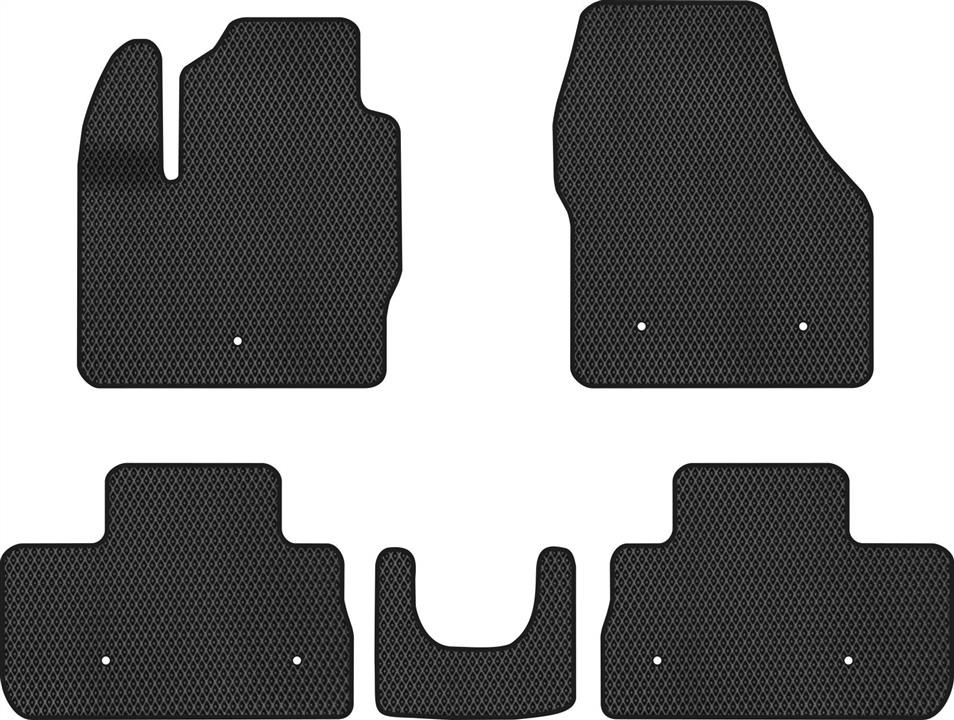 EVAtech LR51938CV5LA7RBB Floor mats for Land Rover Freelander (2006-2014), black LR51938CV5LA7RBB