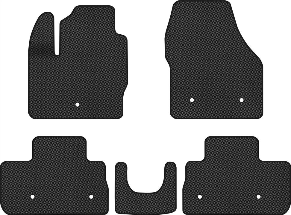 EVAtech LR51821CV5LP7RBB Floor mats for Land Rover Freelander (2006-2014), black LR51821CV5LP7RBB
