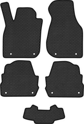 EVAtech AU11281CVK5AV8RBB Floor mats for Audi A6 (1997-2000), black AU11281CVK5AV8RBB