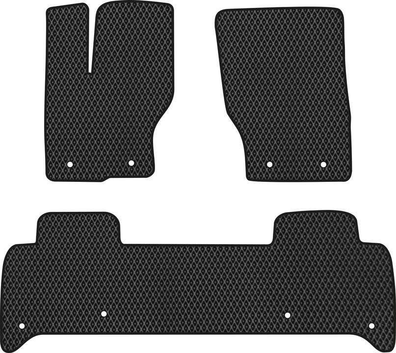 EVAtech LR11896Z3LP8RBB Floor mats for Land Rover Discovery (2017-), black LR11896Z3LP8RBB