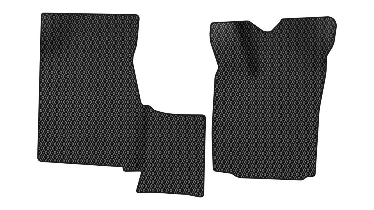 EVAtech TY42240AD2RBB Floor mats for Toyota Alphard (2018-), black TY42240AD2RBB