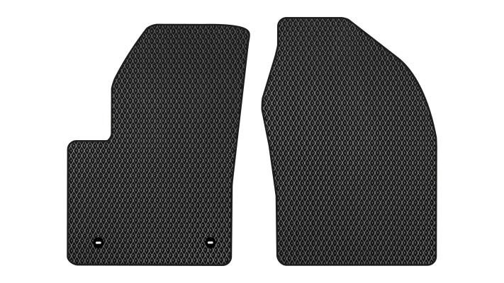 EVAtech TY52919AG2TL2RBB Floor mats for Toyota C-HR (2016-), black TY52919AG2TL2RBB