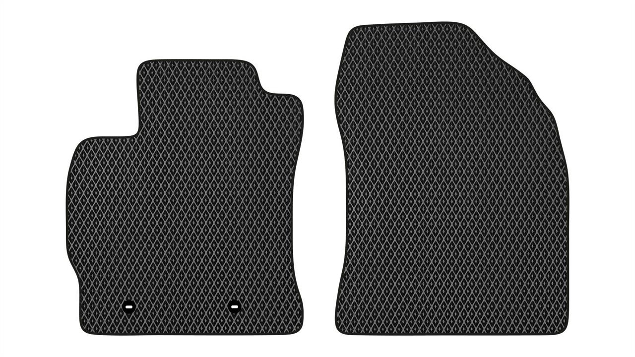 EVAtech TY21400AG2TL2RBB Floor mats for Toyota Auris (2012-2018), black TY21400AG2TL2RBB