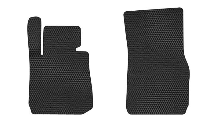 EVAtech BM320A2RBB Floor mats for BMW 3 Series (2012-2019), black BM320A2RBB