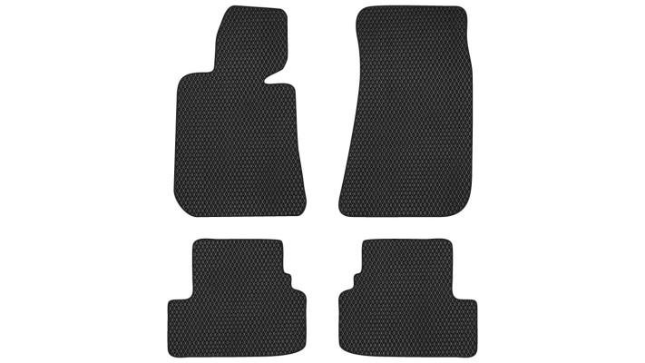 EVAtech BM1740PB4RBB Floor mats for BMW 3 Series (1982-1994), black BM1740PB4RBB