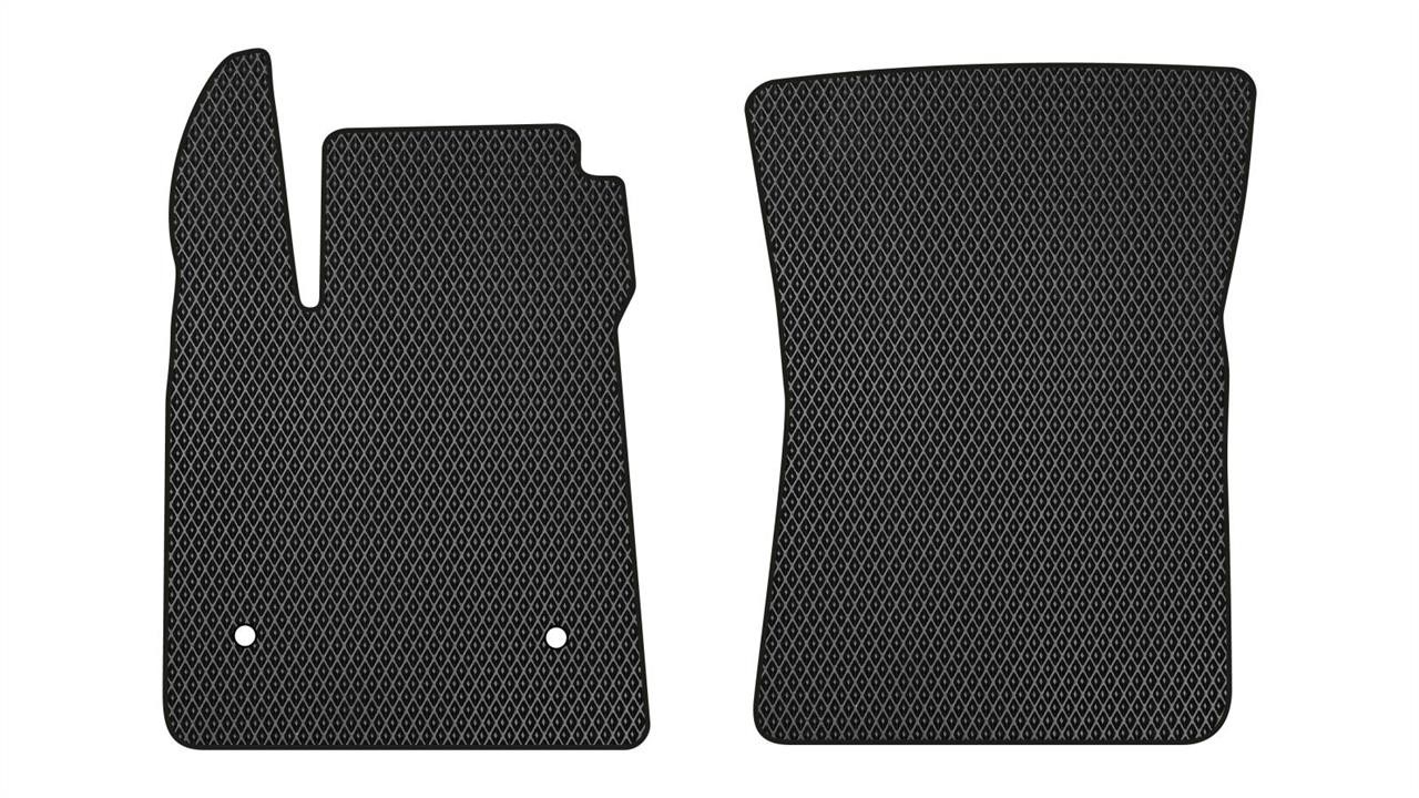 EVAtech RT51852A2RD2RBB Floor mats for Renault Megane (2015-2021), black RT51852A2RD2RBB