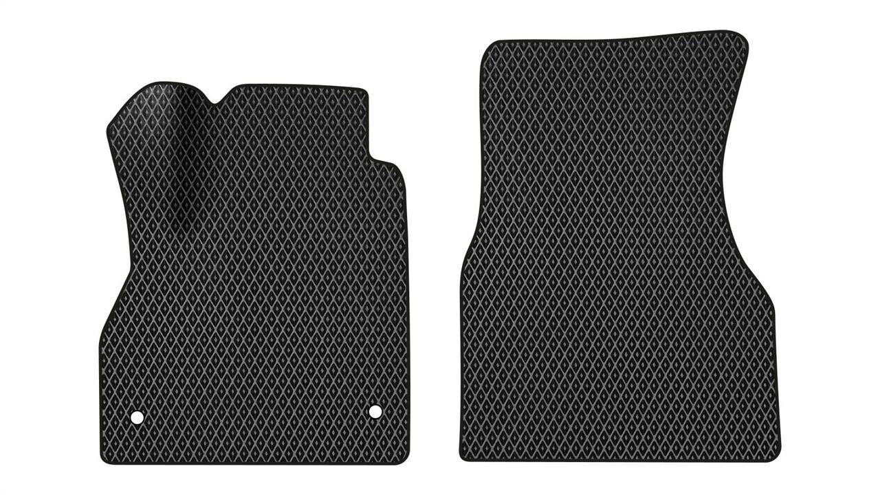 EVAtech RT12533AD2LP2RBB Floor mats for Renault Kangoo Maxi (2013-2021), black RT12533AD2LP2RBB