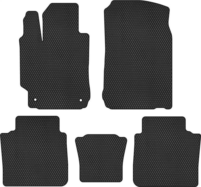EVAtech TY3243C5TL2RBB Floor mats for Toyota Camry (2014-2017), black TY3243C5TL2RBB