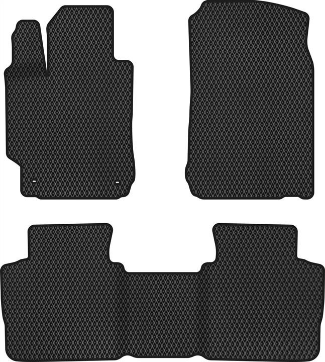 EVAtech TY12484Z3TL2RBB Floor mats for Toyota Camry (2011-2014), black TY12484Z3TL2RBB