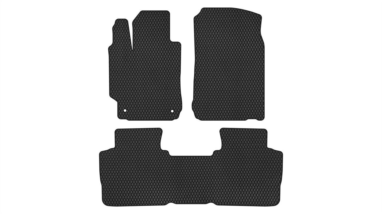 EVAtech TY3241Z3TL2RBB Floor mats for Toyota Camry (2011-2017), black TY3241Z3TL2RBB