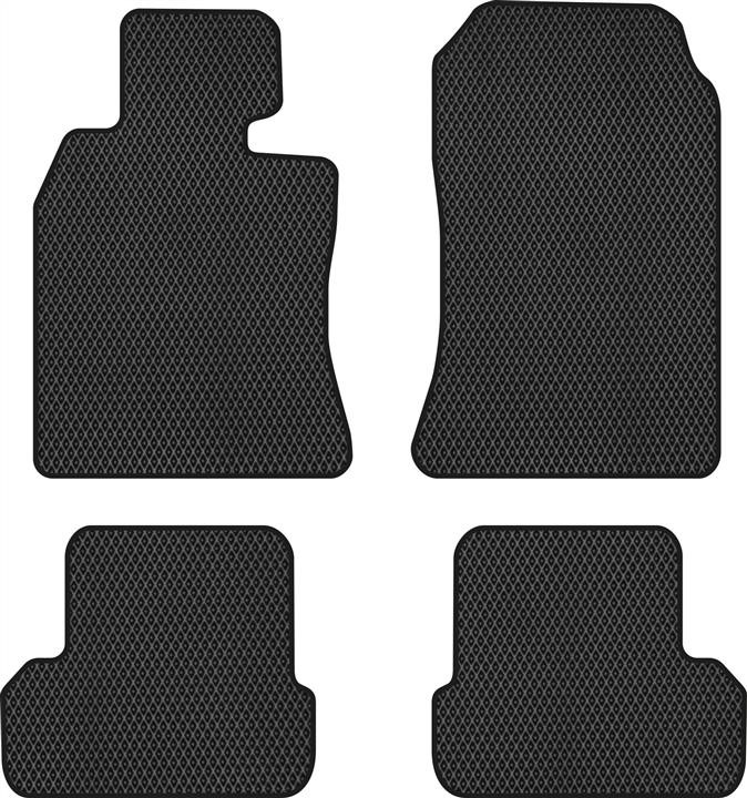 EVAtech MI51626PB4RBB Floor mats for MINI Cooper (2001-2006), black MI51626PB4RBB