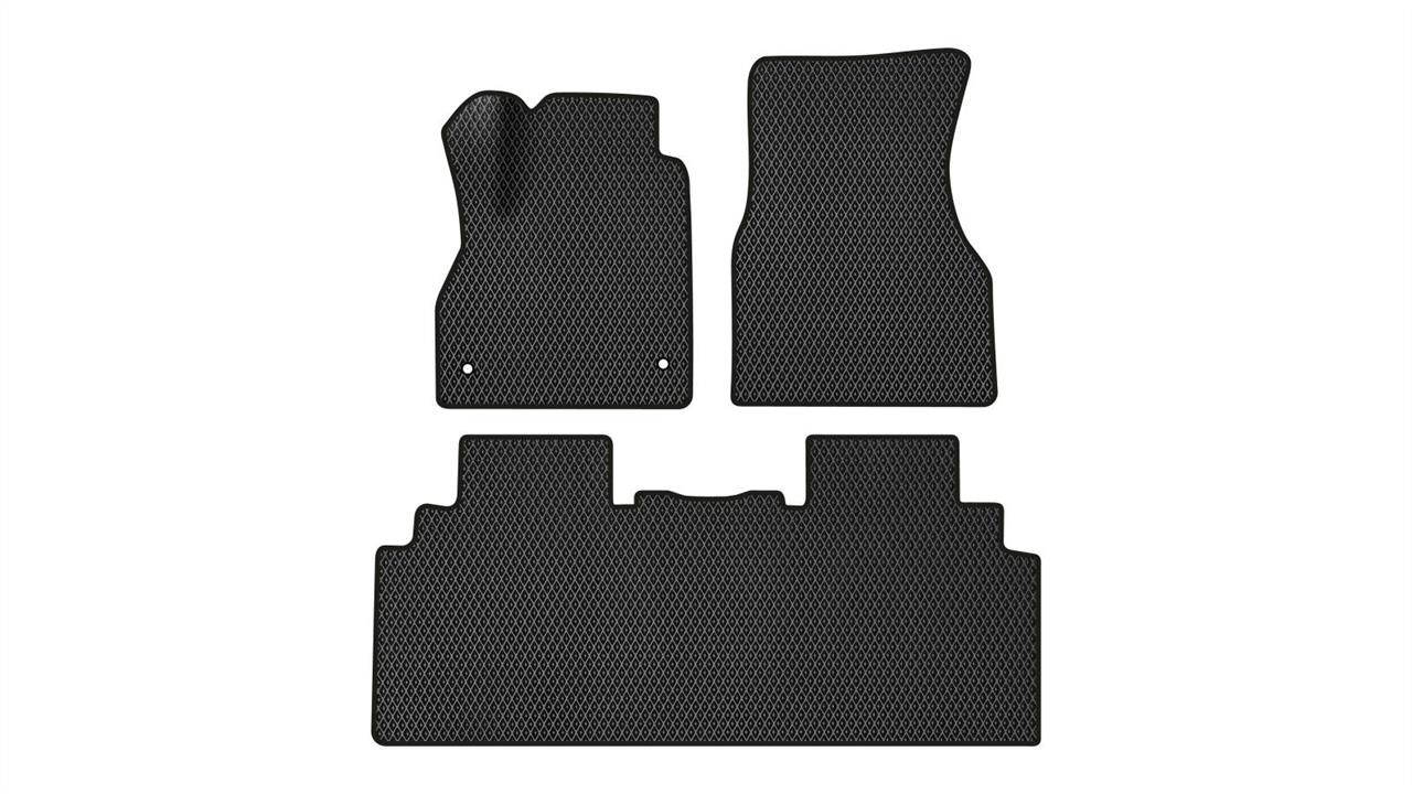 EVAtech RT12533ZD3LP2RBB Floor mats for Renault Kangoo Maxi (2013-2021), black RT12533ZD3LP2RBB