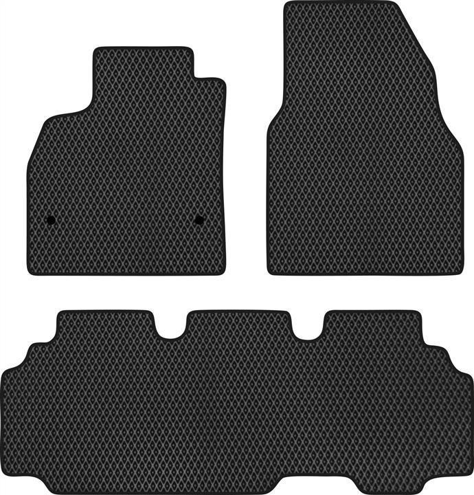 EVAtech RT21920ZG3RN2RBB Floor mats for Renault Kangoo (2008-2013), black RT21920ZG3RN2RBB