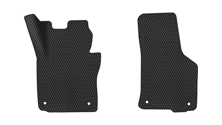 EVAtech SK12153AE2AV4RBB Floor mats for Skoda Octavia A5 (2004-2013), black SK12153AE2AV4RBB