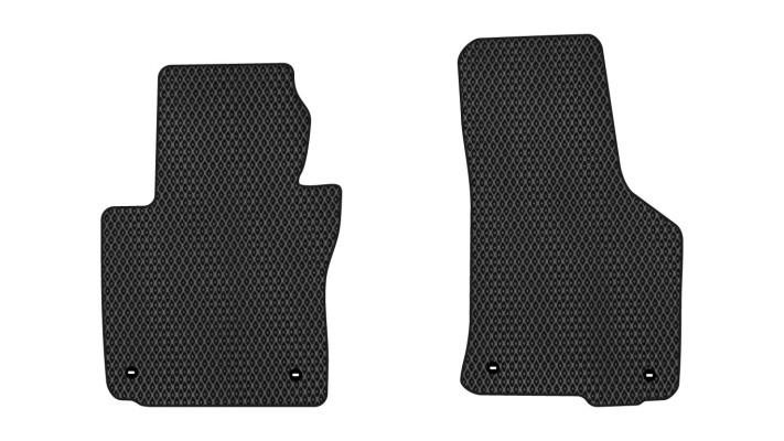EVAtech SK12161AG2TL4RBB Floor mats for Skoda Octavia A5 (2004-2013), black SK12161AG2TL4RBB