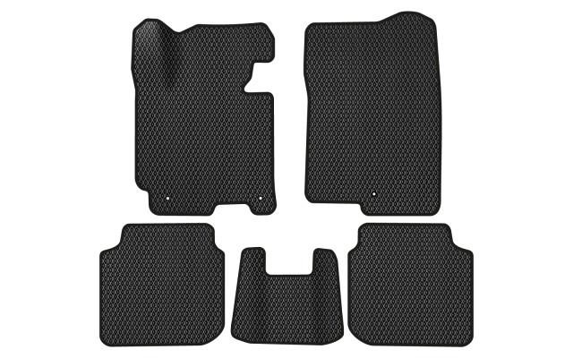 EVAtech HY12793CD5LA3RBB Floor mats for Hyundai Elantra (2010-2015), black HY12793CD5LA3RBB