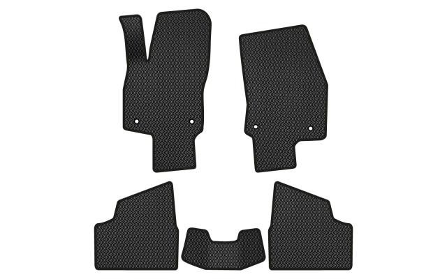 EVAtech OL12156C5AV4RBB Floor mats for Opel Astra (2007-2014), black OL12156C5AV4RBB