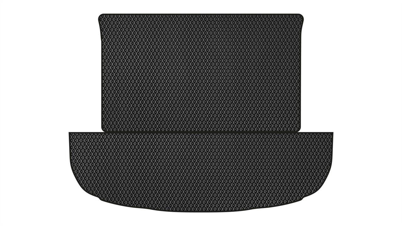 EVAtech MT31483BE2RBB Trunk mat for Mitsubishi Outlander (2013-2020), black MT31483BE2RBB