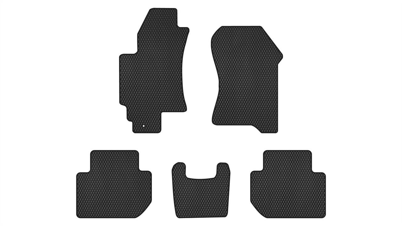 EVAtech SU22636CB5LA1RBB Floor mats for Subaru Tribeca (2004-2014), black SU22636CB5LA1RBB