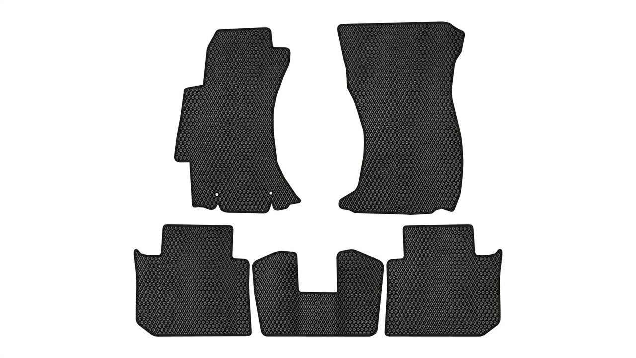 EVAtech SU42007CB5LA2RBB Floor mats for Subaru WRX (2014-), black SU42007CB5LA2RBB