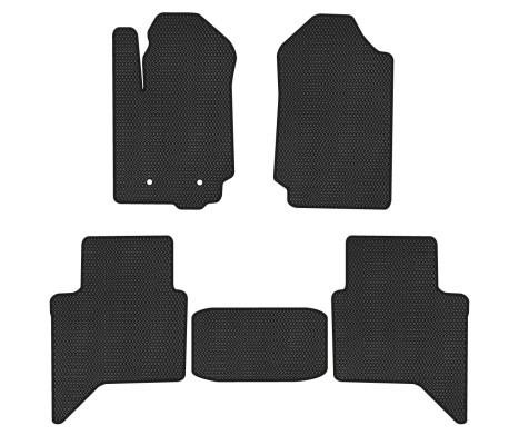 EVAtech FD51835CV5FC2RBB Floor mats for Ford Ranger (2011-2015), black FD51835CV5FC2RBB