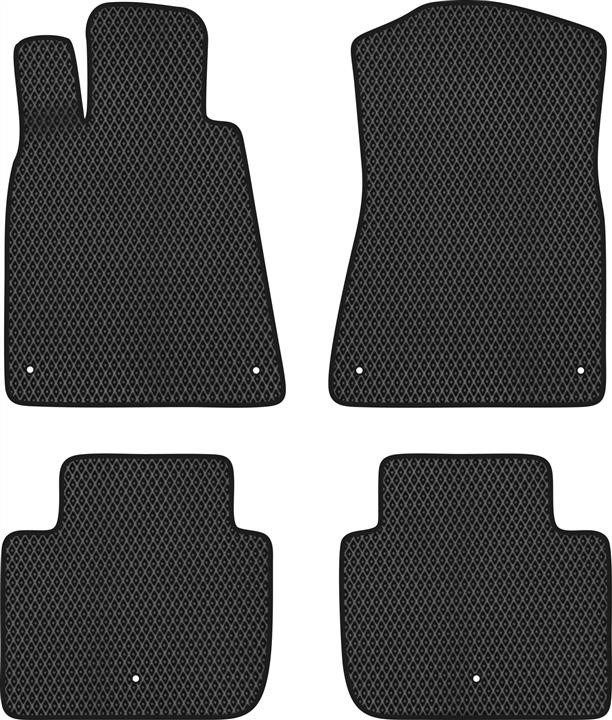 EVAtech LS22073P4LA6RBB Floor mats for Lexus GS (2005-2011), black LS22073P4LA6RBB
