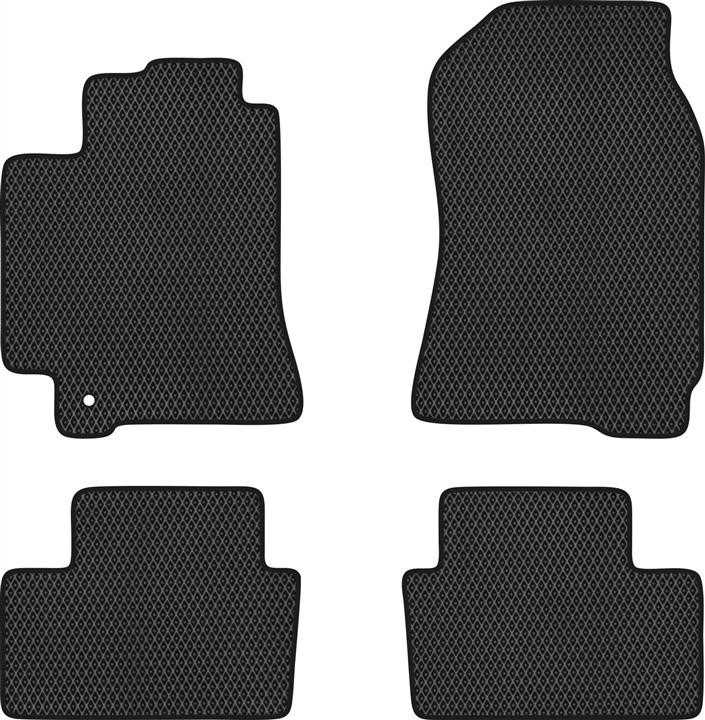 EVAtech LS22103PB4LP1RBB Floor mats for Lexus IS (1998-2005), black LS22103PB4LP1RBB