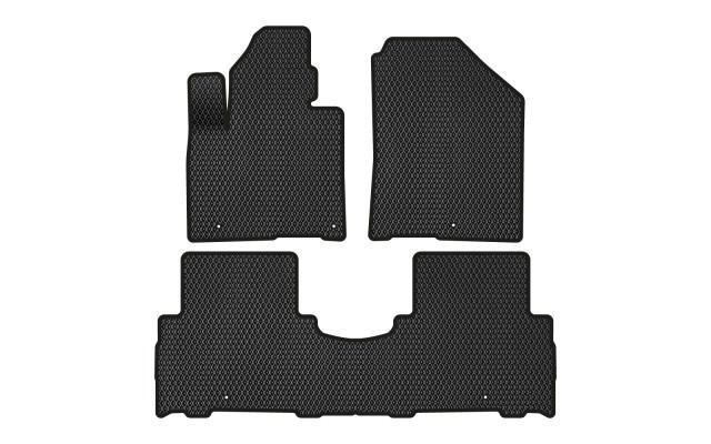 EVAtech KI32619ZV3RBB Floor mats for Kia Sorento Prime (2014-2020), black KI32619ZV3RBB