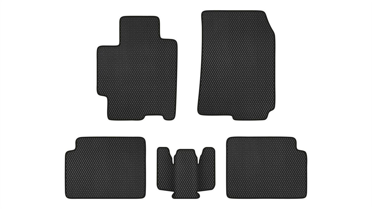 EVAtech MZ22379CB5RBB Floor mats for Mazda 323 (1998-2003), black MZ22379CB5RBB