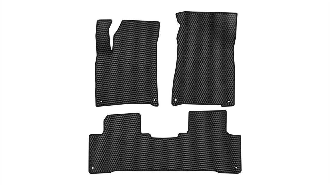EVAtech SY42023Z3CP6RBB Floor mats for SsangYong Korando (2010-2012), black SY42023Z3CP6RBB