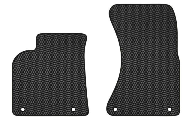 EVAtech PE21257AB2AV4RBB Floor mats for Porsche Macan (2014-), black PE21257AB2AV4RBB