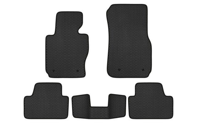 EVAtech BM12811CB5BW4RBB Floor mats for BMW 4 Series (2013-2020), black BM12811CB5BW4RBB