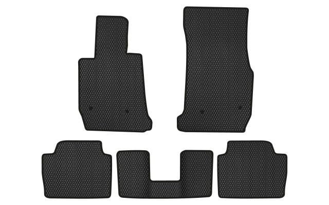 EVAtech BM12814CB5BW4RBB Floor mats for BMW 4 Series (2014-2020), black BM12814CB5BW4RBB