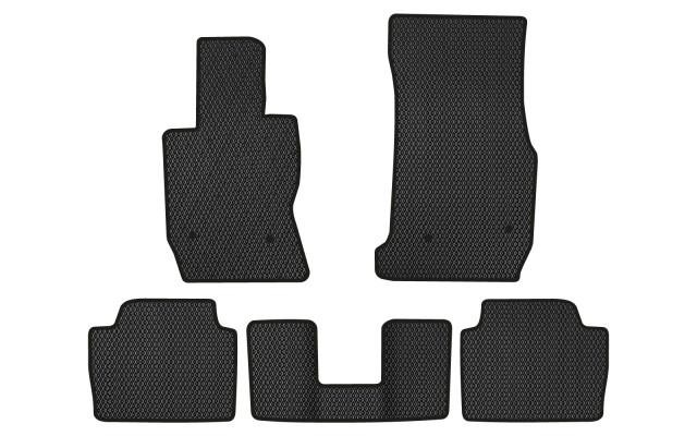 EVAtech BM12815CB5BW4RBB Floor mats for BMW 4 Series (2014-2020), black BM12815CB5BW4RBB