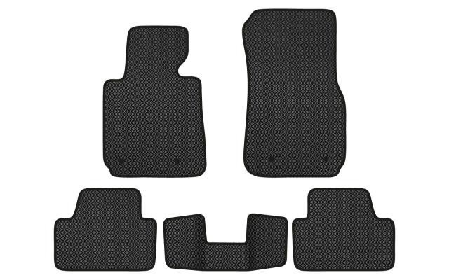 EVAtech BM12810CB5BW4RBB Floor mats for BMW 4 Series (2013-2020), black BM12810CB5BW4RBB