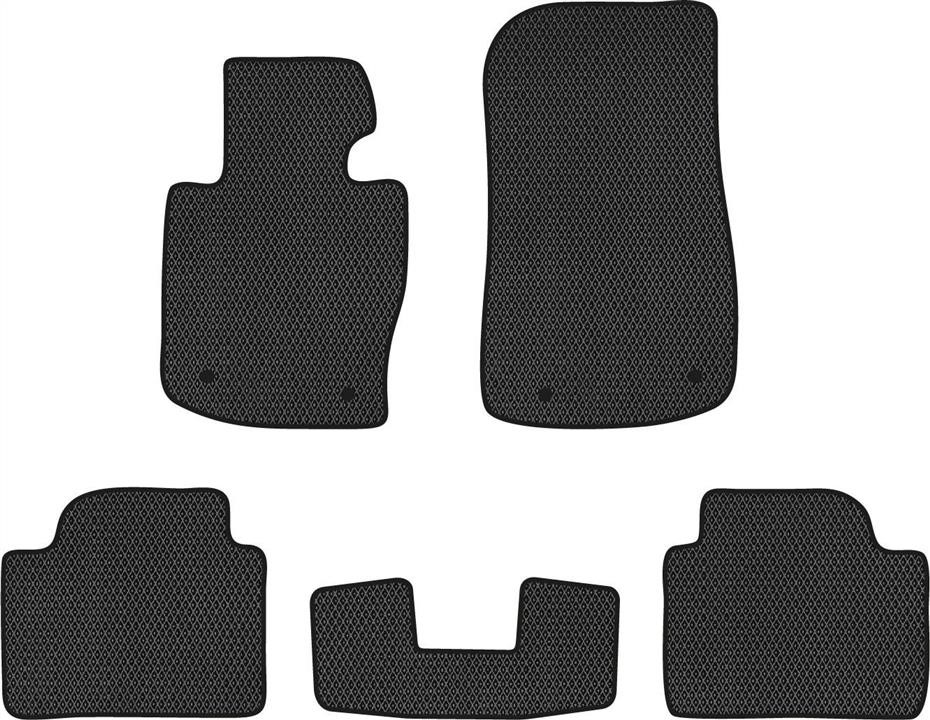 EVAtech BM21772CB5BW4RBB Floor mats for BMW 4 Series (2014-2020), black BM21772CB5BW4RBB