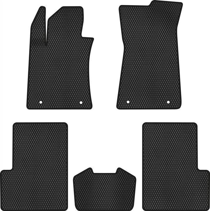 EVAtech MG41740C5MG4RBB Floor mats for MG ZS (2020-), black MG41740C5MG4RBB