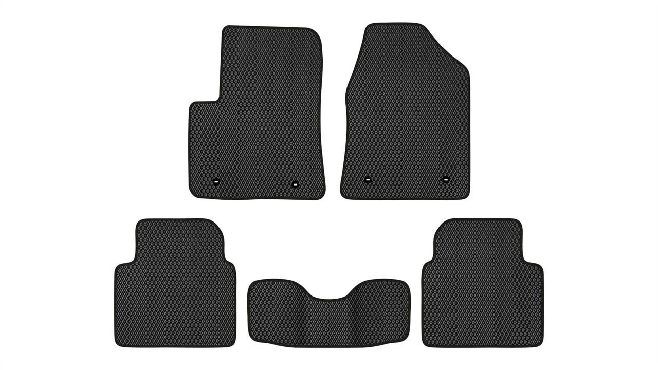 EVAtech MG22228CG5TL4RBB Floor mats for MG 6 (2009-2016), black MG22228CG5TL4RBB