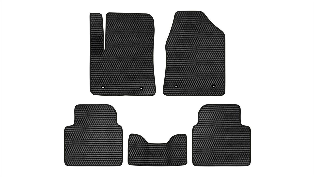 EVAtech MG22227CV5TL4RBB Floor mats for MG 6 (2009-2016), black MG22227CV5TL4RBB
