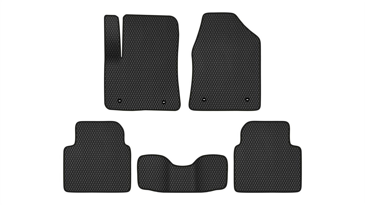 EVAtech MG22228CV5TL4RBB Floor mats for MG 6 (2009-2016), black MG22228CV5TL4RBB