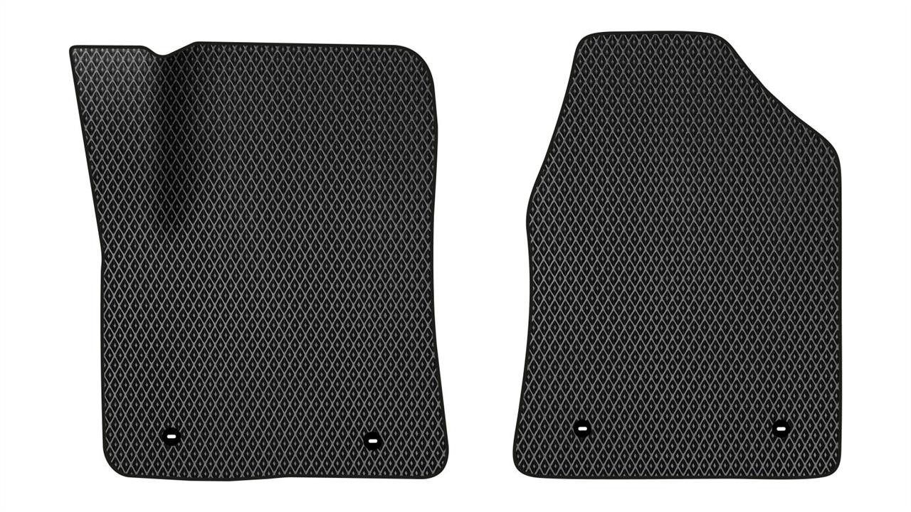 EVAtech MG22227AE2TL4RBB Floor mats for MG 6 (2009-2016), black MG22227AE2TL4RBB