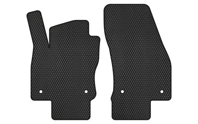 EVAtech VW31492AK2AV4RBB Floor mats for Volkswagen Tiguan (2016-2020), black VW31492AK2AV4RBB